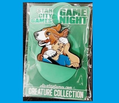 Sloberin' Miledriver Corgi -Star City Games, Game Night Creature Collection Pin