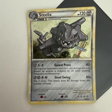 Pokémon TCG Steelix Unleashed Holo Card 24/95 Excellent Condition