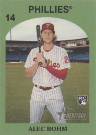 2021 Topps Gold Label 1/50 Alec Bohm Auto RC Refractor Phillies