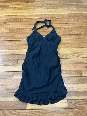 spanx backless dress Spanx Women's SPANXshape Ponte Halter Midi Dress in Sunbeam Top size XL