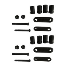 2pcs Front Leaf Spring Shackle Kit For Chevygmc K10 K20 K30 Series Trucks 19...