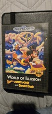 Sega Genesis World of Illusion Mickey Mouse Cib