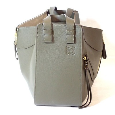 LOEWE Hammock Small Handbag Shoulder Bag 2Way Bag Leather Moss Green