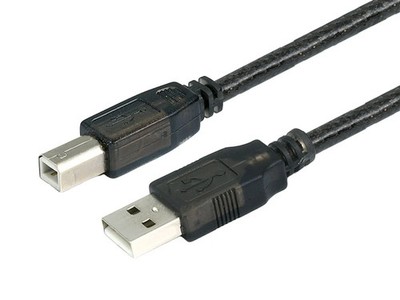 Monoprice USB-A to USB-B 2.0 Cable - Active, 28/24AWG, Black, 33ft