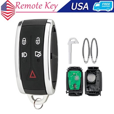 Remote Control Key Fob 5B for 2007-2015 Jaguar XK XKR XF KR55WK49244 KR55WK49244