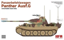RFMRM5089 1:35 Rye Field Model Panzerbefehlswagen Panther Ausf.G with Workable