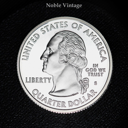 2002 S Silver Proof Mississippi State Quarter - From Proof set - 90% Silver - Picture 2 of 2