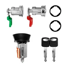 Door Lock Cylinders & Ignition Switch w/ Keys for 1996-2008 Ford E150/250/350