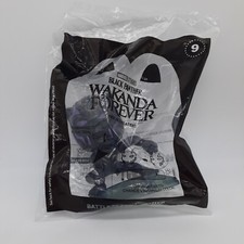 2022 McDonalds Happy Meal Toy - Marvel Wakanda Forever 9 Battle Black Panther