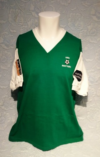 HIBERNIAN NO. CAMISETA DE FUTBOL 2 MASTERS CIRCA 2008 PERIODO EDICIÓN GENUINA CON CERTIFICADO DE AUTENTICIDAD
