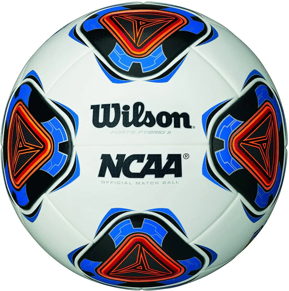 Wilson NCAA Official Match Ball Forte Fybrid II Soccer White