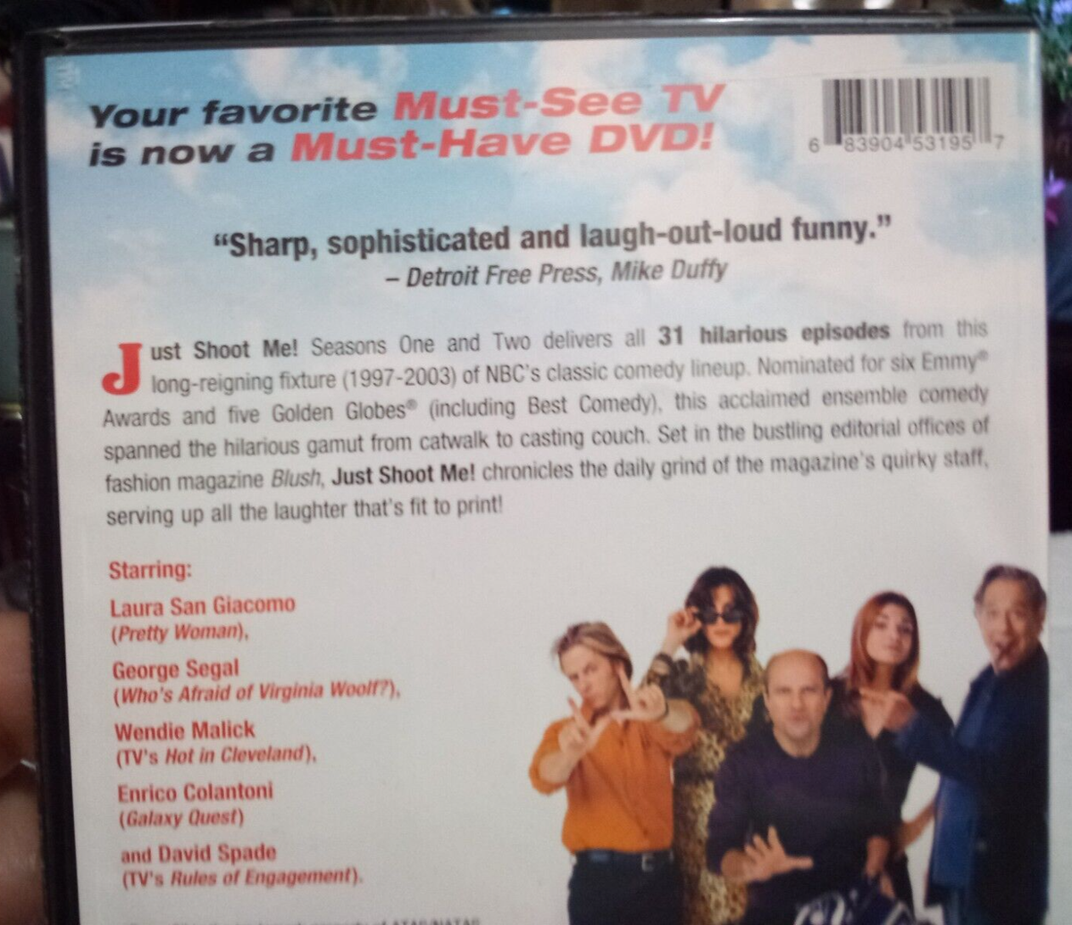 Just Shoot Me - Season 1 & 2 Two season Combo Pack DVD 3 Disc set