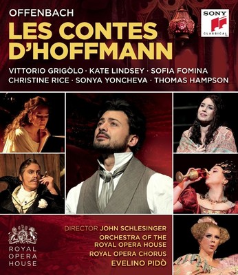 LES CONTES D'HOFFMANN/HOFFMANNS ERZÄHLUNGEN (KATE LINDSAY,...)  BLU-RAY NEU