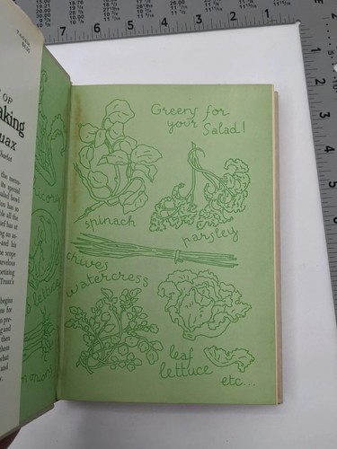 The Art of Salad Making Carol Truax Cookbook 1968 1960's Housewife Vintage - Picture 7 of 12