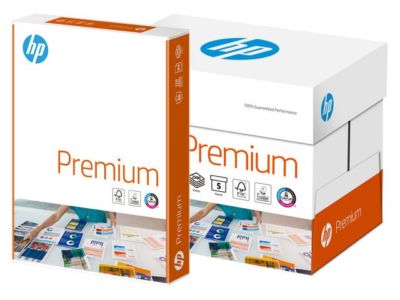 HEWLETT PACKARD HP PREMIUM A4 WHITE PAPER 100 g/m² 2500 BLATT BOX 1 2 3 4 5 BOXEN 