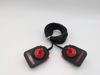 Commodore Amiga System Power Stick RARE DUAL Joysticks Controller Single Cable