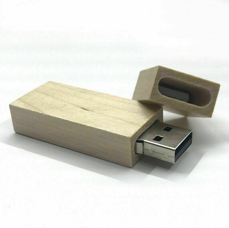 32GB Rettangolo Di Legno 3.0 Chiavetta USB Memoria Pen Drive - Foto 6