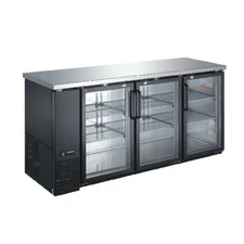 Omcan USA 50062 72" Refrigerated Back Bar Cabinet
