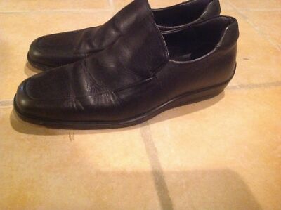 Via Spiga Studio Black leather Loafers comfortable dress  display picture 1