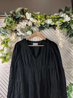Urban Outfitters Women's Black Flowy Long Sleeve Dress Dotted Size XS | eBay Urban Outfitters Women's Black Flowy Long Sleeve Dress Dotted Size XS | eBay