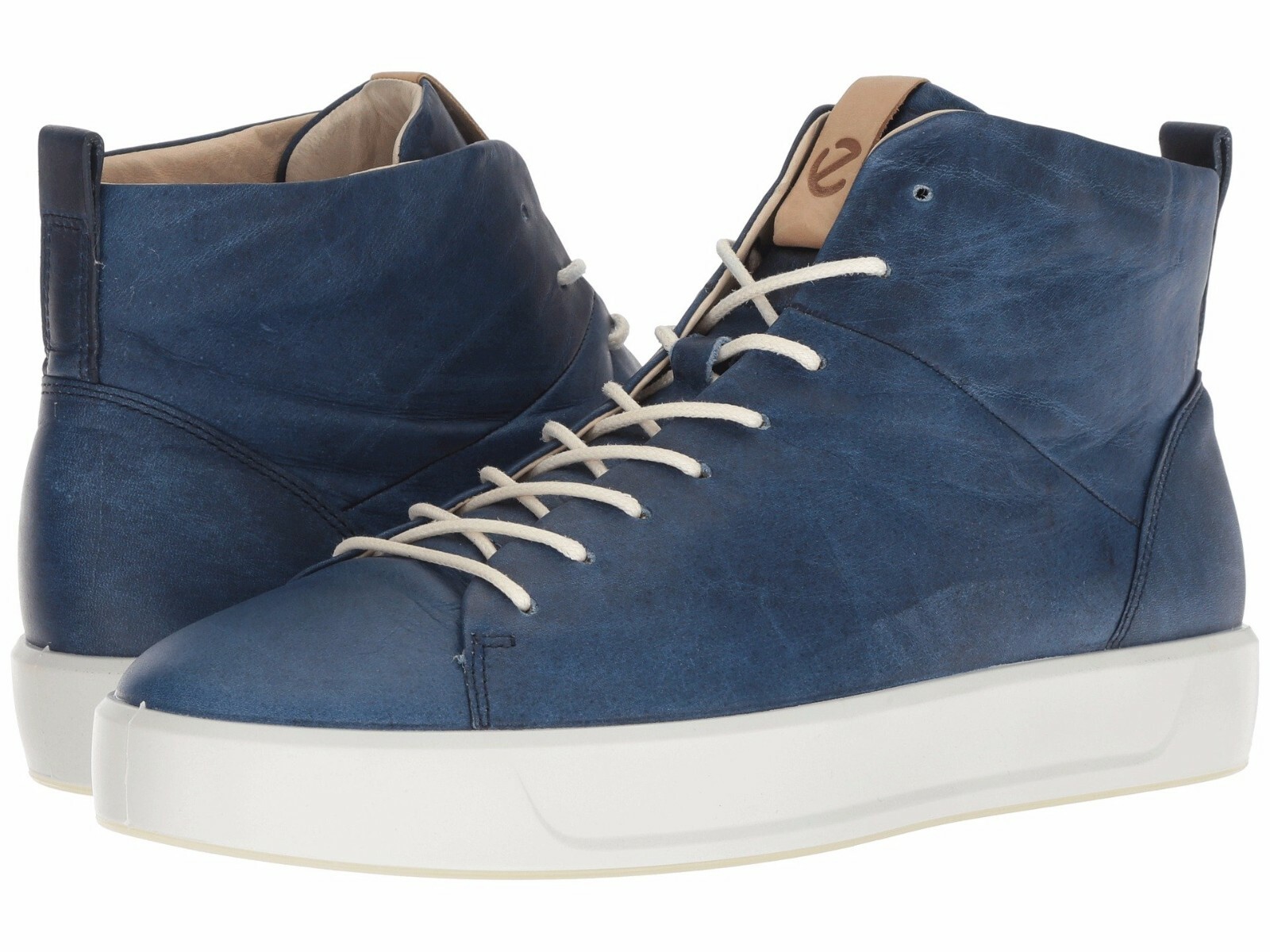 ecco men's soft 8 high top fashion sneaker