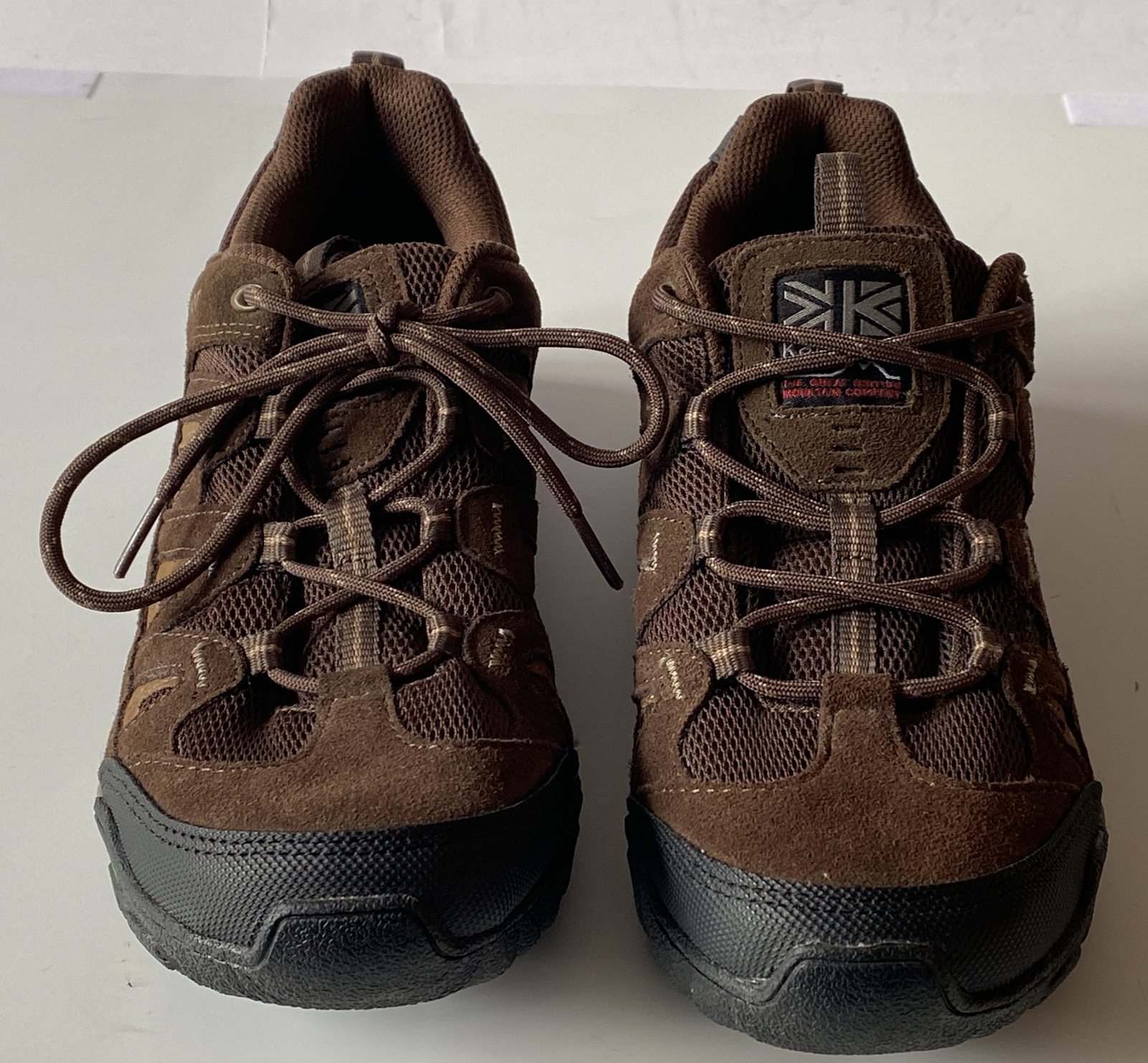 KARRIMOR Men's Summit Waterproof  Hiking shoes Size 9 Very Nice Brown