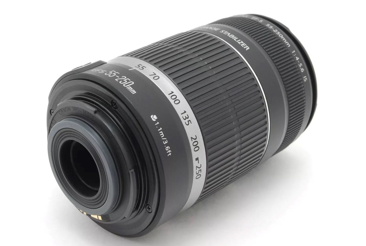 Works Perfectly【MINT】Canon EF-S 55-250mm F4-5.6 IS Telephoto