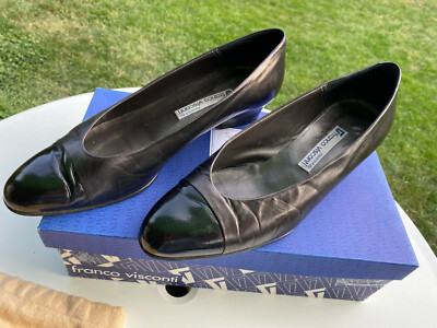 Eleganter Damenschuh - Pumps - von Franco Visconti & Vera Pelle -Vintage -Gr.38 