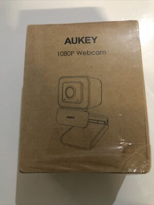 AUKEY FHD Webcam 1080p Deo Anrufe Live Streaming Aufnahme Webcam - Schwarz