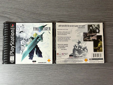 Final Fantasy VII for Sony PlayStation Front  Back Illustrations COVER ART ONLY
