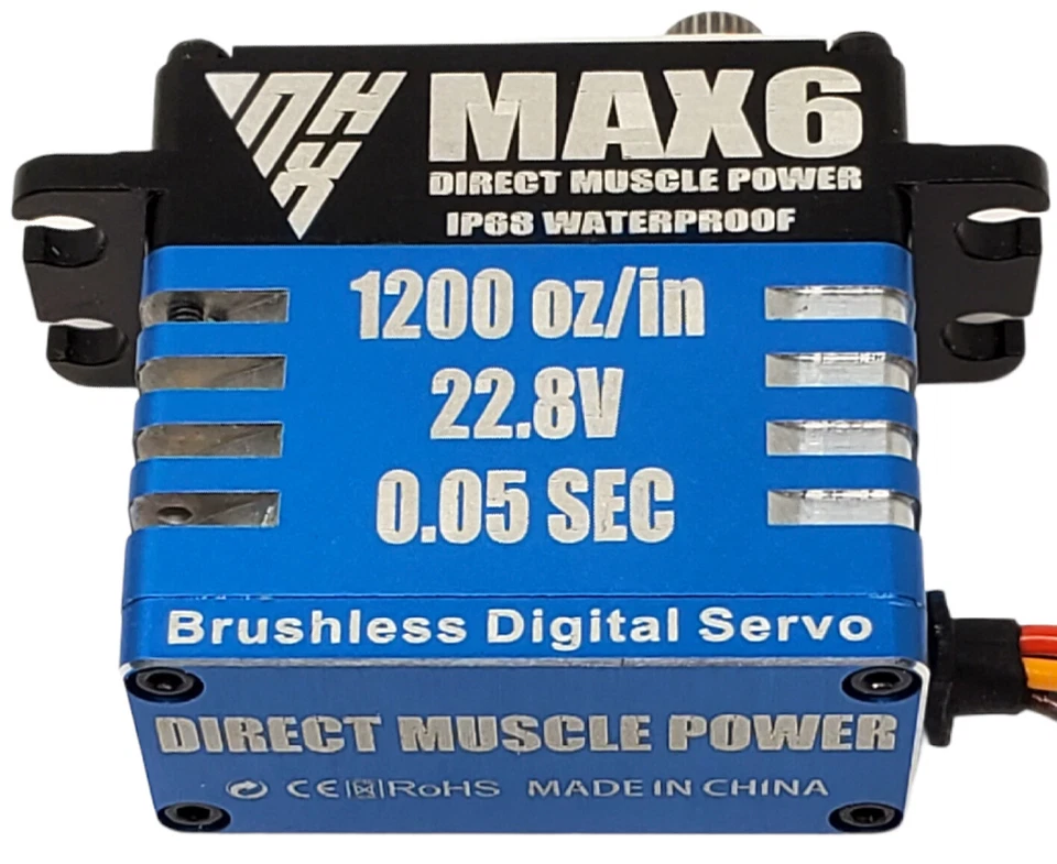 NHX MAX6 High Torque / High Speed Brushless Waterproof servo - Image 4 of 4