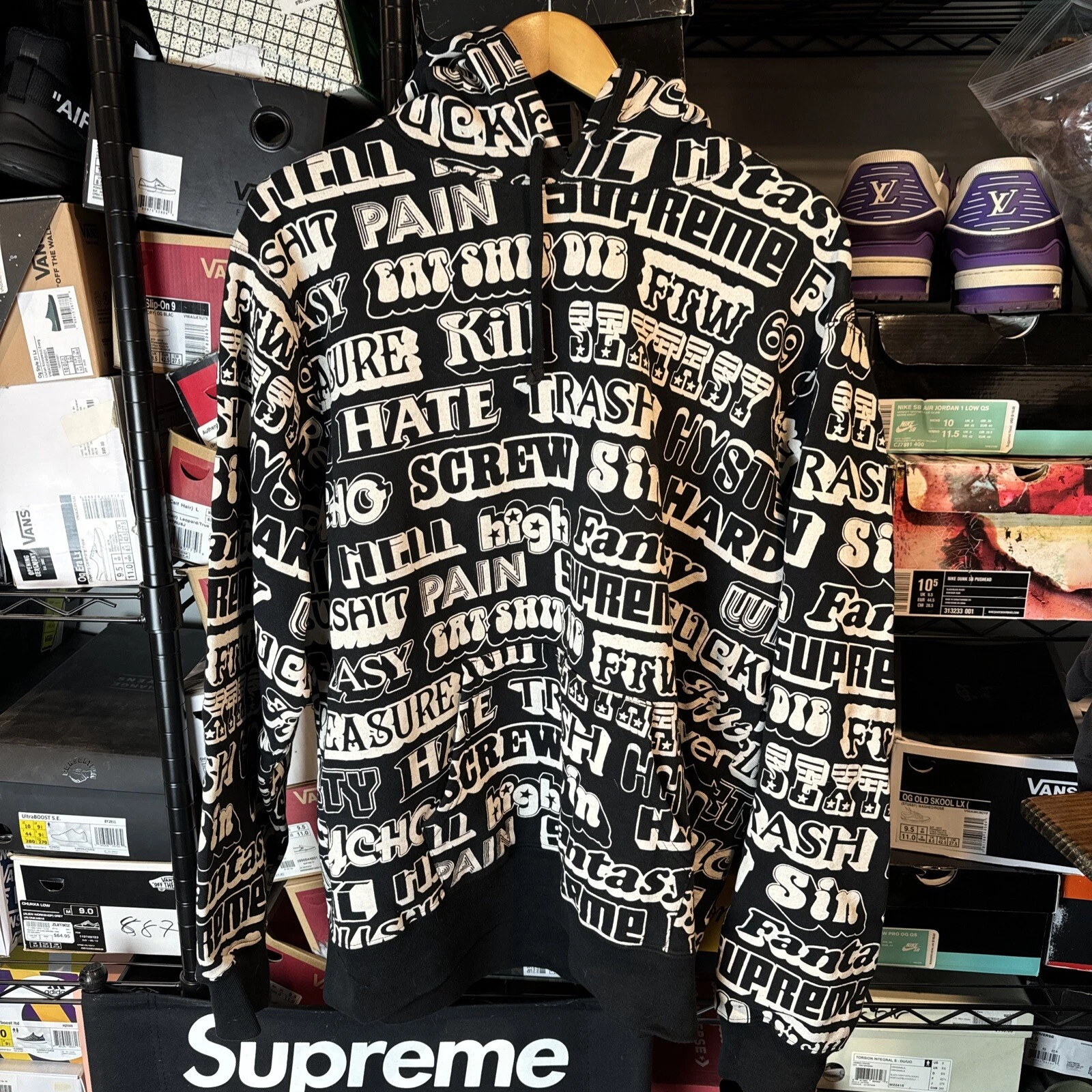 Sweat à capuche Supreme Hystérique Glamour Large 