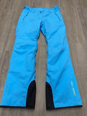 Helly Hansen legendäre Damen-Skihose aquablau Recco Tech Large UK 14