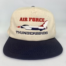 Vintage Cobra Caps USAF Thunderbirds Snapback Hat Air Force Trucker Cap
