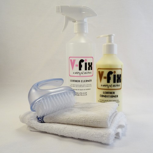 Aniline Leather Cleaner & Conditioner Kit Stain Removal Faded Colour Restore eBay