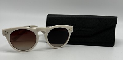 PRIVE Revaux Expressionist Polarized Sunglasses Prive Revaux The Expressionist C100 polarized white round  main image 3