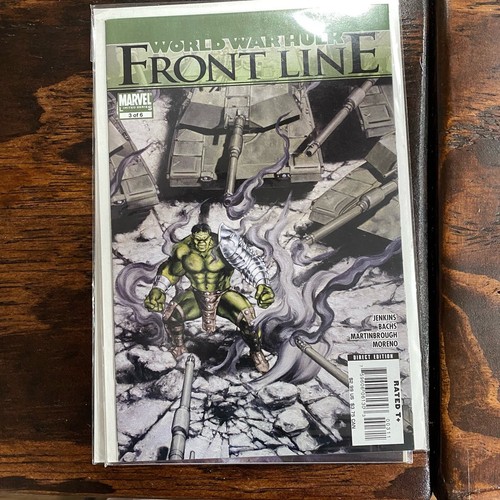 World War Hulk Frontline - Direct Edition Singles 1 -6 Jenkins Bachs etc Mint - Bild 5 von 8