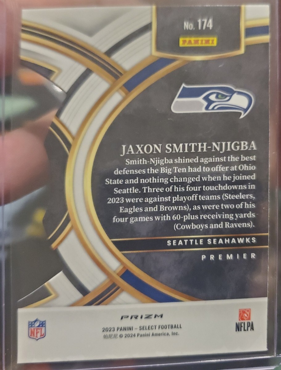 2023 Panini Select NFL - Premier Level Zebra Prizm RC #174 2023 Panini Select NFL - Premier Level Zebra Prizm RC #174