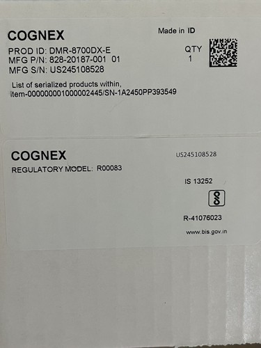 ๐บ๐ธ New COGNEX DMR-8700DX-B-E ๐บ๐ธ - Foto 2 di 3