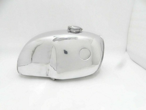BMW R100 Rs Rt R90 R80 R75 Poliertes Aluminium Benzin Tank Mit Kappe Fit Für - Picture 5 of 10