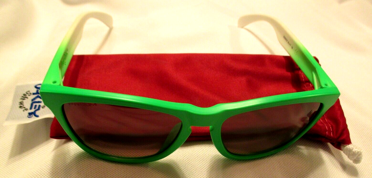 OAKLEY FROGSKINS GREEN FADE FRAME W PRIZM DAILY POLARIZED OAKLEY FROGSKINS GREEN FADE FRAME W PRIZM DAILY POLARIZED