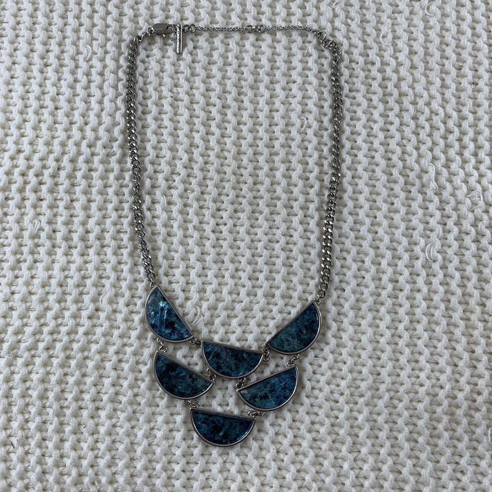 Kenneth Cole Нью-Йорк редкая синий ожерелье - Изображение 2 из 3