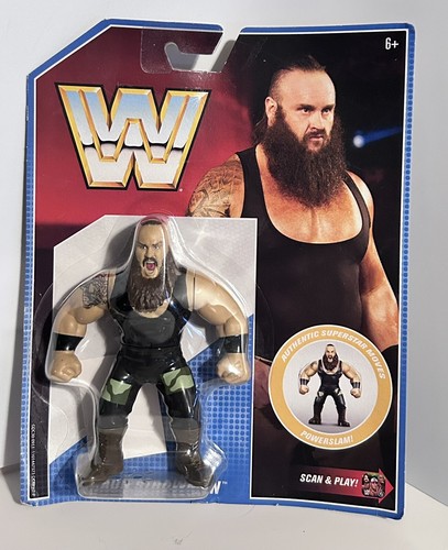 2019 Mattel WWE Retro Series #8 Braun Strowman Act...