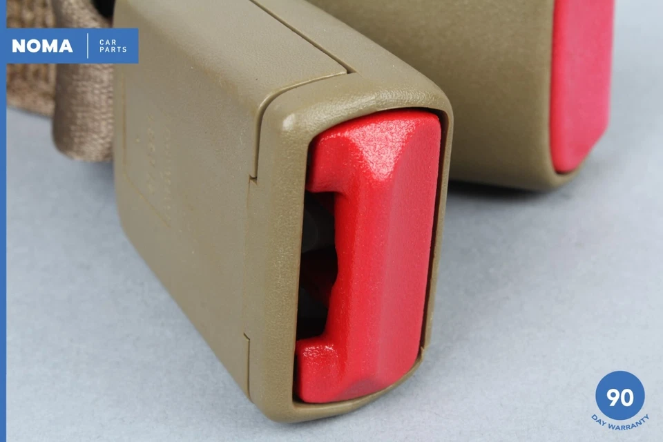 Jaguar S-Type X200 2002 trasero izquierdo lado del conductor doble hebilla de cinturón de seguridad AEK OEM Foto 2 de 4