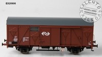 Exact-Train 20906 H0 1:87 - Geschlossener GüTerwagen 2-Achsig Ns, Epoche IV