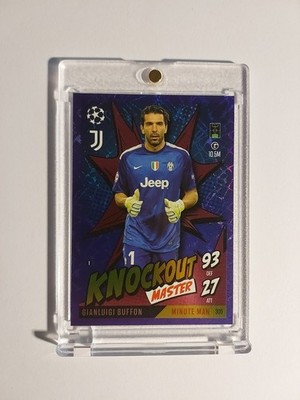 Topps Match Attax 2024-25 Gianluigi Buffon Juventus Parallel Refractor Insert 