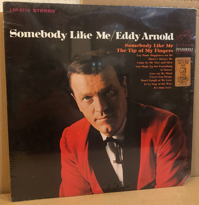 Eddy Arnold: Somebody Like Me 1966 LP Vinyl  Album New Sealed