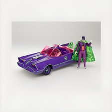 McFarlane Toys DC Retro Batmobile & The Joker (Batman 66') Gold Label NEW