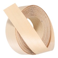 Maple Edge Banding 1-1/2" 25ft Wood Veneer Tape Pre-glued Flexible for Furniture
