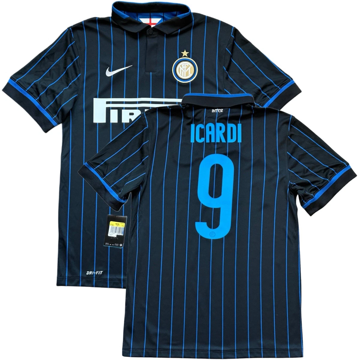 Inter Milan Mauro Icardi International Club Soccer Fan Jerseys for